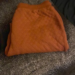Brown jogger, sweatpants, medium size in good condition only worn once